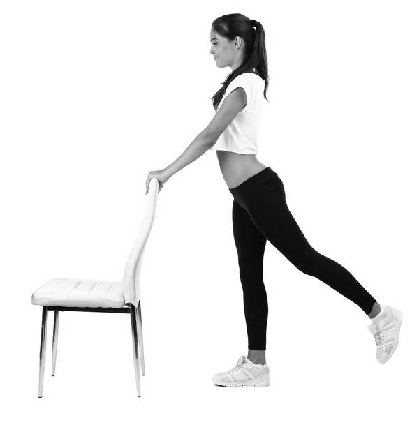Упражнение для снятия эмоционального напряжения — техника со стулом.