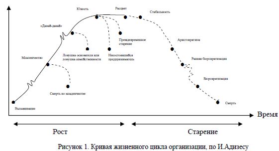 Жизненный цикл организации и. адизес основная идея